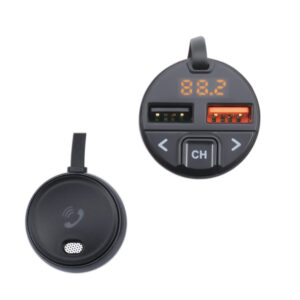 FM moduliatorius PNI Valentine V880 su mikrofonu, Bluetooth 5.0, MP3 grotuvas, FM siųstuvas, dviguba USB jungtis, greitasis įkrovimas mobiliesiems įrenginiams per QC3.0, suderinamas su Siri ir Google Assistant - Image 6