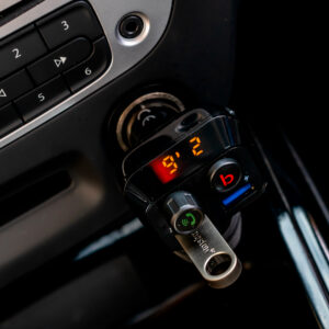 FM moduliatorius PNI Valentine F250 Bluetooth 5.0, MP3 grotuvas, FM siųstuvas, micro SD lizdas, dviguba USB jungtis, greitas mobiliojo įrenginio įkrovimas, „super bass“ mygtukas - Image 9