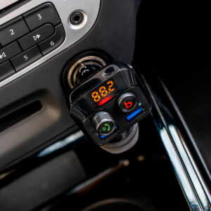 FM moduliatorius PNI Valentine F250 Bluetooth 5.0, MP3 grotuvas, FM siųstuvas, micro SD lizdas, dviguba USB jungtis, greitas mobiliojo įrenginio įkrovimas, „super bass“ mygtukas - Image 10