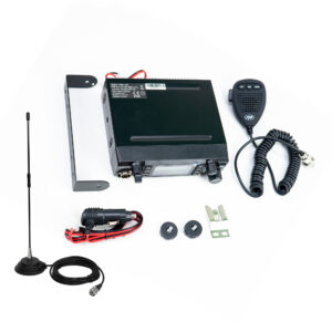 CB radijo stoties komplektas PNI ESCORT HP 9001 PRO ASQ, reguliuojama, AM-FM, 12V / 24V, 4W + CB antena PNI Extra 40 su magnetu, 30W, 26-30MHz, SWR 1.0, stiklo pluoštas - Image 2