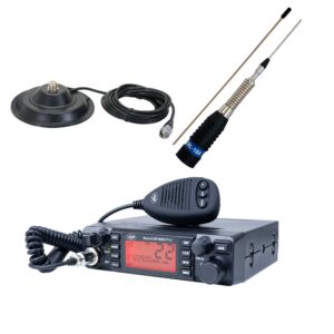 CB PNI ESCORT HP 9001 PRO ASQ radijo stoties komplektas + CB PNI ML160 antena su 145 / PL magnetu