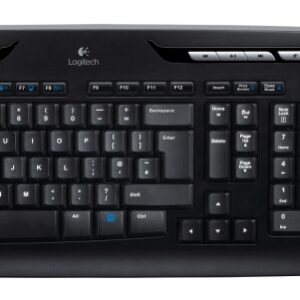 Logitech MK330 Combo Belaidė klaviatūra + pelė, US INT, Juoda