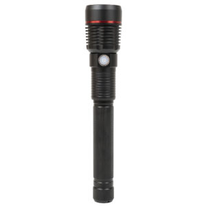 PNI Adventure F450 aliumininis žibintuvėlis su fokusavimo ir BOOST funkcija, 20 W LED, 1500 lm iki 450 m, išorinė baterija su USB išvestimi, micro USB įkrovimas, 4400 mAh baterija komplekte, veikia 10 valandų nepertraukiamai