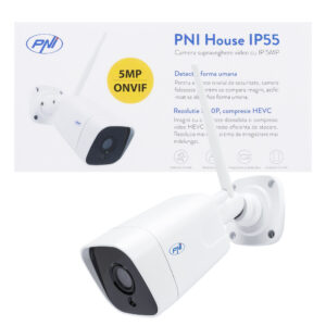 PNI House IP55 5MP belaidė vaizdo stebėjimo kamera su IP apsauga lauko ir vidaus sąlygoms, microSD lizdu ir naktiniu režimu - Image 9