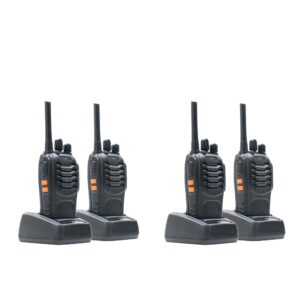 4 nešiojamų radijo stotelių rinkinys PNI PMR R40 PRO, komplekte yra baterijos, įkrovikliai ir ausinės - Image 11