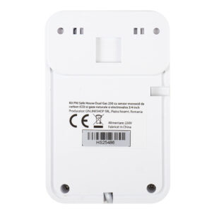PNI Safe House Dual Gas 250 kit with carbon monoxide (CO) sensor and natural gas and 3/4 inch solenoid valve - Image 8