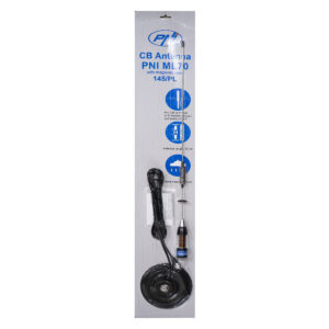 CB PNI antena ML70, ilgis 70 cm, 26-30 MHz, 200 W, komplekte 145 mm magnetas - Image 6