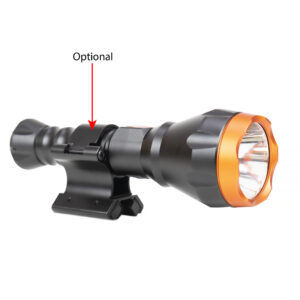 PNI Adventure F550 Crystal LED žibintuvėlis, 10W, aliuminis, 500lm, iki 700m, IPX6, 4000mAh baterija komplekte, USB Type-C įkrovimas - Image 8