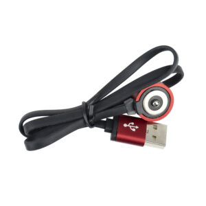 USB laidas PNI Adventure F75 žibintuvėlių įkrovimui, su magnetiniu kontaktu, ilgis 50 cm