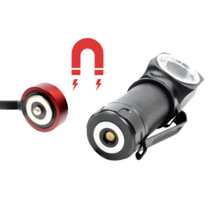 USB laidas PNI Adventure F75 žibintuvėlių įkrovimui, su magnetiniu kontaktu, ilgis 50 cm - Image 4
