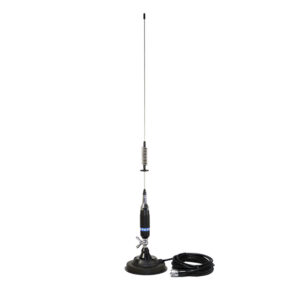 CB PNI S75 antena su drugelio tipo laikikliu, 26-28MHz, strypo ilgis 54 cm, komplekte 125mm magnetas