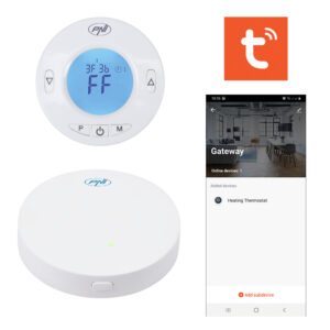 PNI CT25WIFI interneto šliuzas, skirtas PNI CT25T termostatinei galvutei, radiatoriaus temperatūros valdymui per „Tuya Smart“ mobiliąją programėlę, integravimui į scenarijus ir išmaniąją automatizaciją su kitais suderinamais „Tuya“, „Alexa“ ir „Google Assistant“ produktais - Image 5