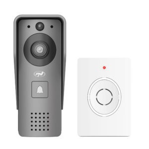 Išmanioji vaizdo telefonspynė PNI House 910 WiFi HD, P2P, yala išvestis, skirta Tuya Smart programėlė, integracija į scenarijus ir išmanioji automatizacija su kitais Tuya suderinamais produktais