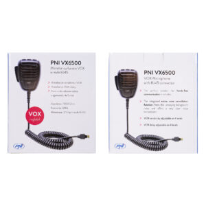 PNI VX6500 mikrofonas su VOX funkcija, su RJ45 jungtimi, skirtas CB PNI HP 6500 ir PNI HP 7120 CB radijo stotelėms - Image 9