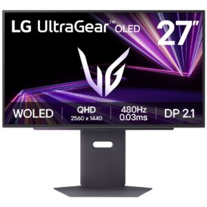 LG 27GX790A-B kompiuterio monitorius 68,6 cm (27") 2560 x 1440 pikseliai 2K OLED Juoda