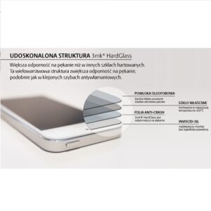 3MK HardGlass iPhone SE 2020/ SE 2022 - Image 2