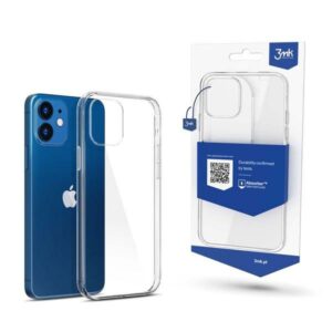 3MK skaidrus dėklas iPhone 12 Mini