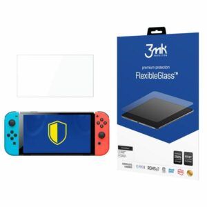3MK FlexibleGlass Nintendo Switch Oled hibridinis stiklas