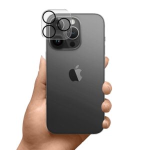 3MK Lens Pro Full Cover iPhone 12 Pro grūdintas stiklas kameros objektyvui su montavimo rėmeliu 1vnt. - Image 10