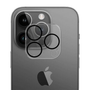 3MK Lens Pro Full Cover iPhone 12 Pro grūdintas stiklas kameros objektyvui su montavimo rėmeliu 1vnt. - Image 4