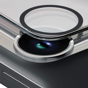 3MK Lens Pro Full Cover iPhone 12 Pro grūdintas stiklas kameros objektyvui su montavimo rėmeliu 1vnt. - Image 5