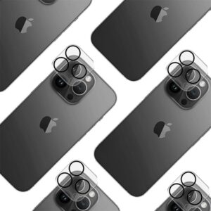 3MK Lens Pro Full Cover iPhone 12 Pro grūdintas stiklas kameros objektyvui su montavimo rėmeliu 1vnt. - Image 9