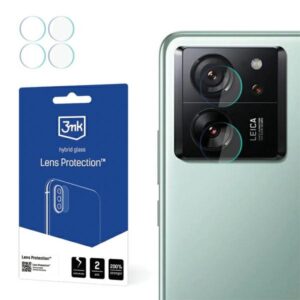 3MK Lens Protect Xiaomi 13T/13T Pro fotoaparato lęšio apsauga 4 vnt.