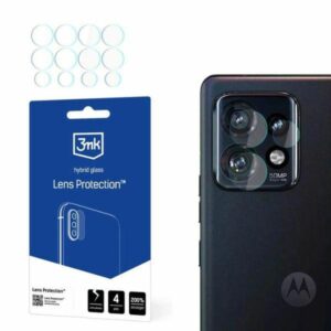 3MK Lens Protect Motorola Edge 50 Pro apsauginis stikliukas kamerai 4 vnt. - Image 1