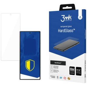 Grūdintas stiklas 3MK HardGlass, skirtas Samsung Galaxy Z Fold7 (priekinis)