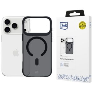Dėklas 3MK Smoke MagCase, skirtas Apple iPhone 17 Pro
