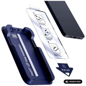 3MK HardGlass Max grūdintas stiklas su aplikatoriumi, skirtas Apple iPhone 15 Pro, juodas - Image 8