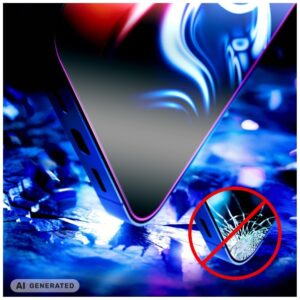 3MK HardGlass Max grūdintas stiklas su aplikatoriumi, skirtas Apple iPhone 15 Pro, juodas - Image 10