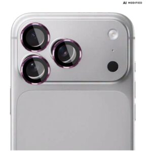 3MK Lens Protection Pro kameros lęšio apsauga, skirta Apple iPhone 18 Pro / 18 Pro Max, bordo spalvos - Image 2
