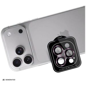 3MK Lens Protection Pro kameros lęšio apsauga, skirta Apple iPhone 18 Pro / 18 Pro Max, bordo spalvos - Image 6