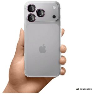 3MK Lens Protection Pro kameros lęšio apsauga, skirta Apple iPhone 18 Pro / 18 Pro Max, bordo spalvos - Image 8