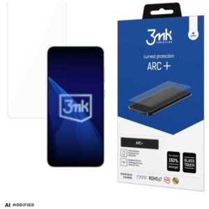 3MK ARC+ apsauginė plėvelė visam ekranui, skirta Samsung Galaxy S26 FE