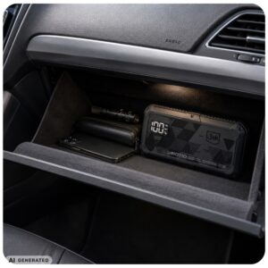 Nešiojamas automobilinis užvedimo įrenginys su žibintuvėliu 3MK Motio HyperBoost Flow 1500A 10 000mAh - Image 5