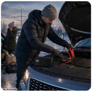 Nešiojamas automobilinis užvedimo įrenginys su žibintuvėliu 3MK Motio HyperBoost Flow 1500A 10 000mAh - Image 7