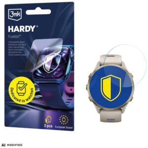 3MK ARC Watch apsauginė plėvelė visam ekranui, skirta Garmin Forerunner 970 (47mm)