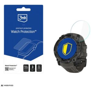 Hibridinis stiklas 3MK FlexibleGlass Watch, skirtas Garmin Instinct 3 50mm