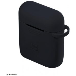 3MK silikoninis dėklas Apple AirPods 4/5, juodas - Image 2