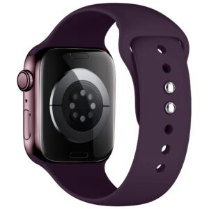 Tech-Protect SILIKONINIS DIRŽELIS WATCH 8 / 9 / 10 / 11 / 12 / SE (40 / 41 / 42 MM) TAMSIAI VYŠNINIS - Image 3