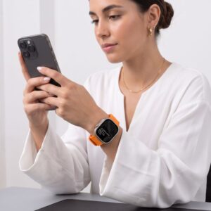 Tech-Protect MOTION WATCH 8 / 9 / 10 / 11 / 12 / SE / ULTRA (44 / 45 / 46 / 49 MM) SIGNAL ORANGE - Image 3