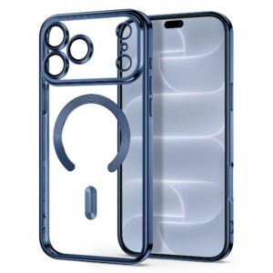 Tech-Protect MAGFLEX MagSafe iPhone 17 PRO / 18 PRO BLIZGUS ŠVIESIAI MĖLYNAS - Image 3