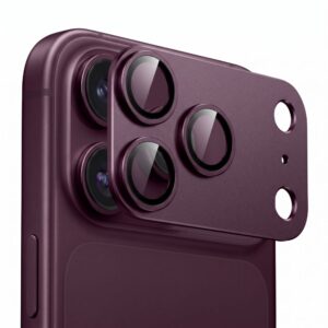 KAMEROS APSAUGA Tech-Protect CAMFULL FIT+ iPhone 18 PRO BURGUNDY - Image 3
