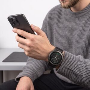 Tech-Protect NYLON CLASSIC GARMIN FENIX 5X / 5X PLUS / 6X / 6X PRO / 7X / 8 / 8 PRO / 9 / 9 PRO (47 MM) JUODAS - Image 3