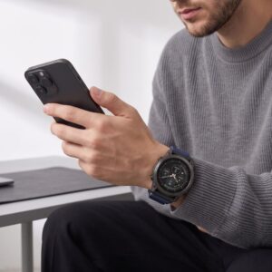 Tech-Protect NYLON CLASSIC GARMIN FENIX 5X / 5X PLUS / 6X / 6X PRO / 7X / 8 / 8 PRO / 9 / 9 PRO (47 MM) MIDNIGHT NAVY - Image 3
