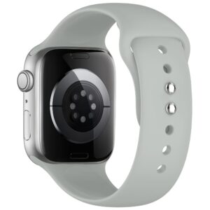 Tech-Protect SILIKONINIS DIRŽELIS WATCH 8 / 9 / 10 / 11 / 12 / SE (40 / 41 / 42 MM) LUNAR GREY - Image 3