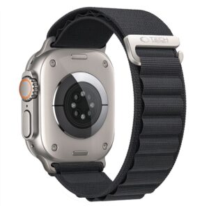 Tech-Protect NYLON PRO Watch 8 / 9 / 10 / 11 / 12 / SE / ULTRA (44 / 45 / 46 / 49 MM) JUODAS