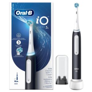 Oral-B iO Series 3N Elektrinis dantų šepetėlis, Matte Black